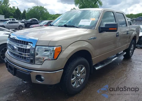 2013 Ford F-150 Xlt z USA, uszkodzony, nr VIN 1FTFW1EF3DKF66014